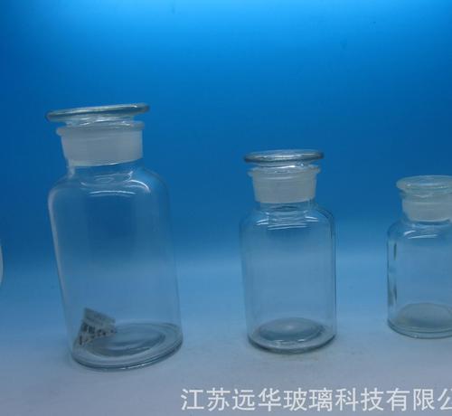 厂家直销500ml广口试剂瓶 磨砂口试剂 瓶教学仪器瓶 化学容器瓶图片